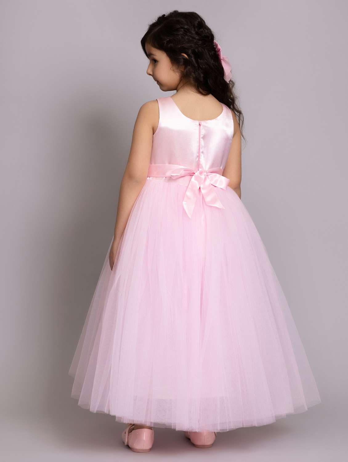 girls embellished sleeveless fit & flare dress - 21962528 -  Standard Image - 4