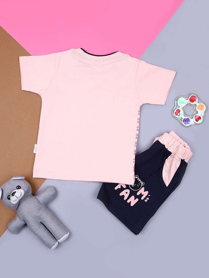 boys printed t-shirt and shorts set - 21962577 -  Standard Image - 1