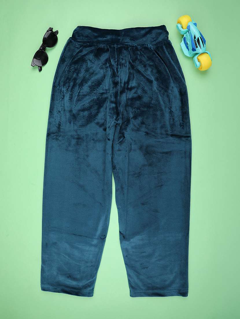 girls solid mid rise pajama - 21962705 -  Standard Image - 1