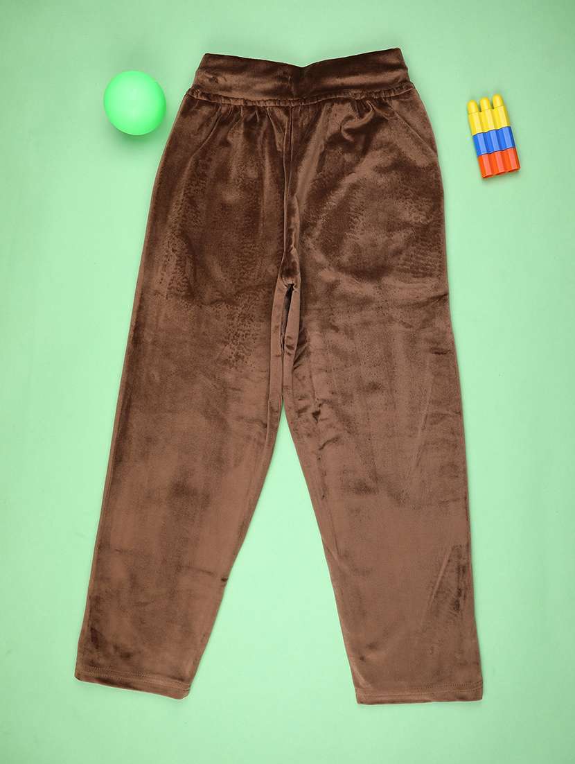 girls solid mid rise pajama - 21962706 -  Standard Image - 1