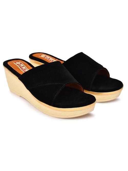 womne solid slip on wedge - 21962928 -  Standard Image - 0