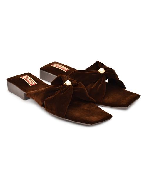 women solid slip on flat sandal - 21962956 -  Standard Image - 0