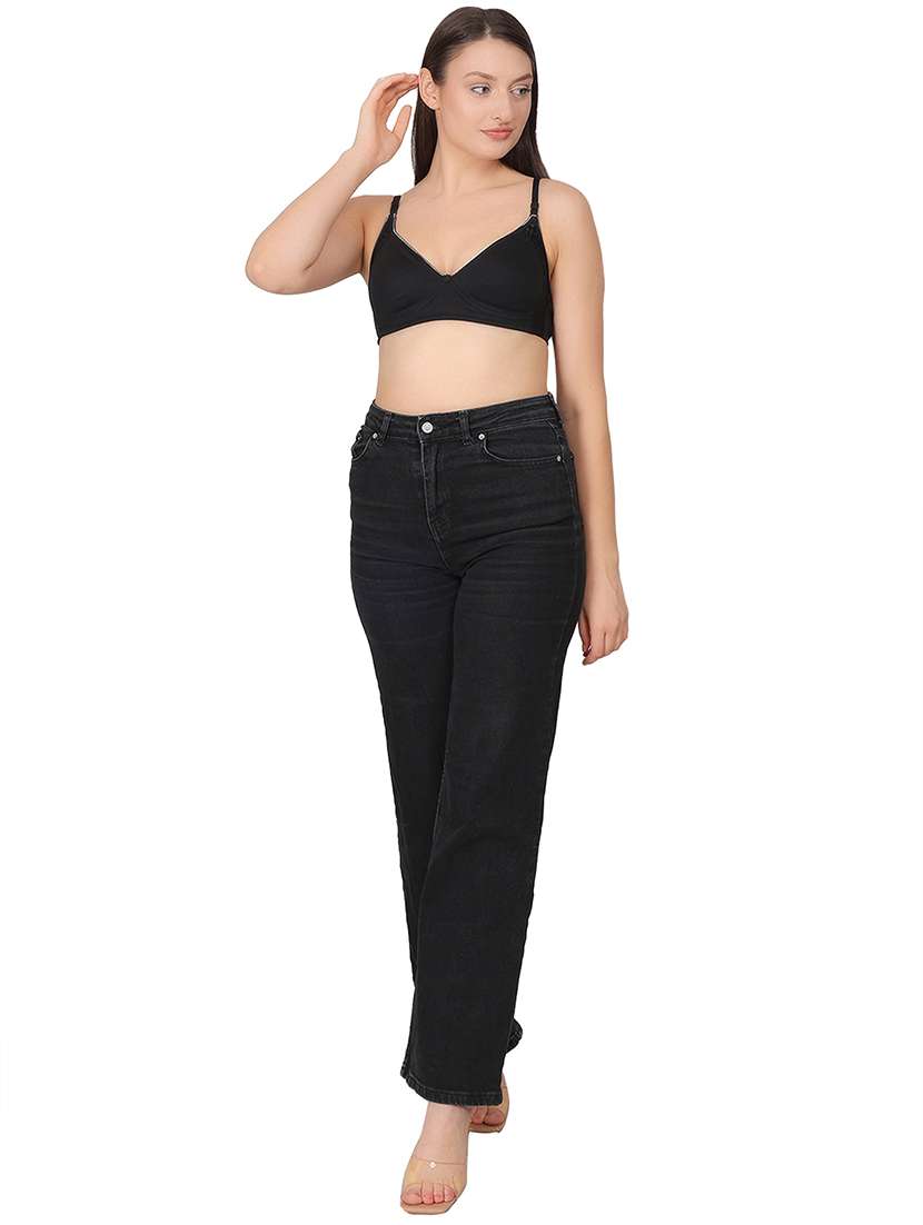 women solid lightly padded t-shirt bra - 21963210 - Standard Image - 4