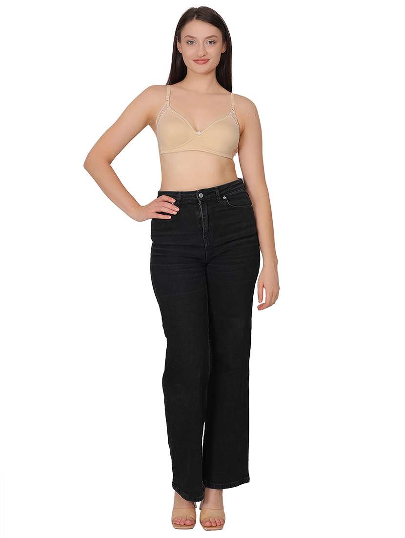 women solid lightly padded t-shirt bra - 21963214 - Standard Image - 4