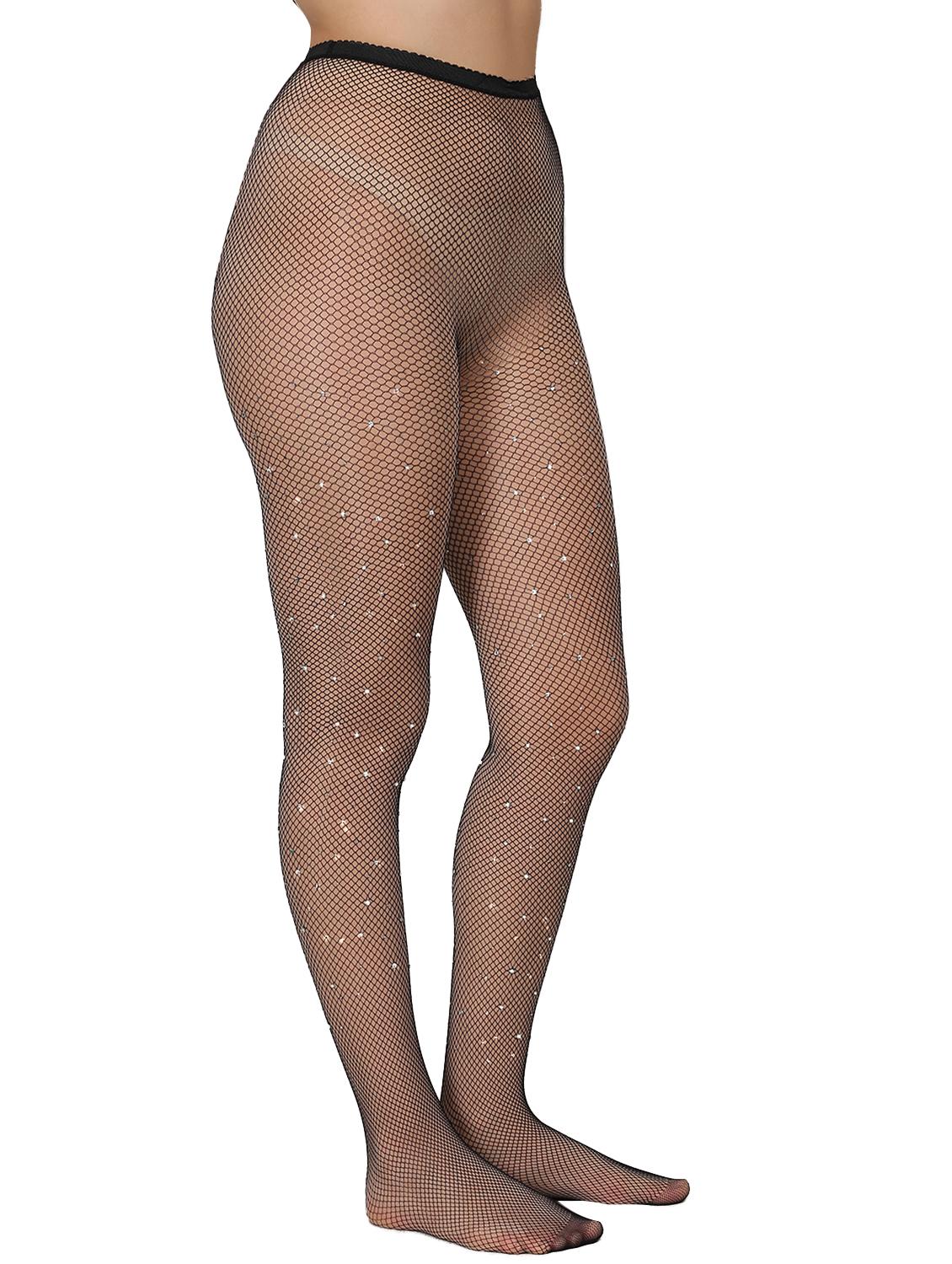 women black solid nylon stocking - 21963267 - Standard Image - 1