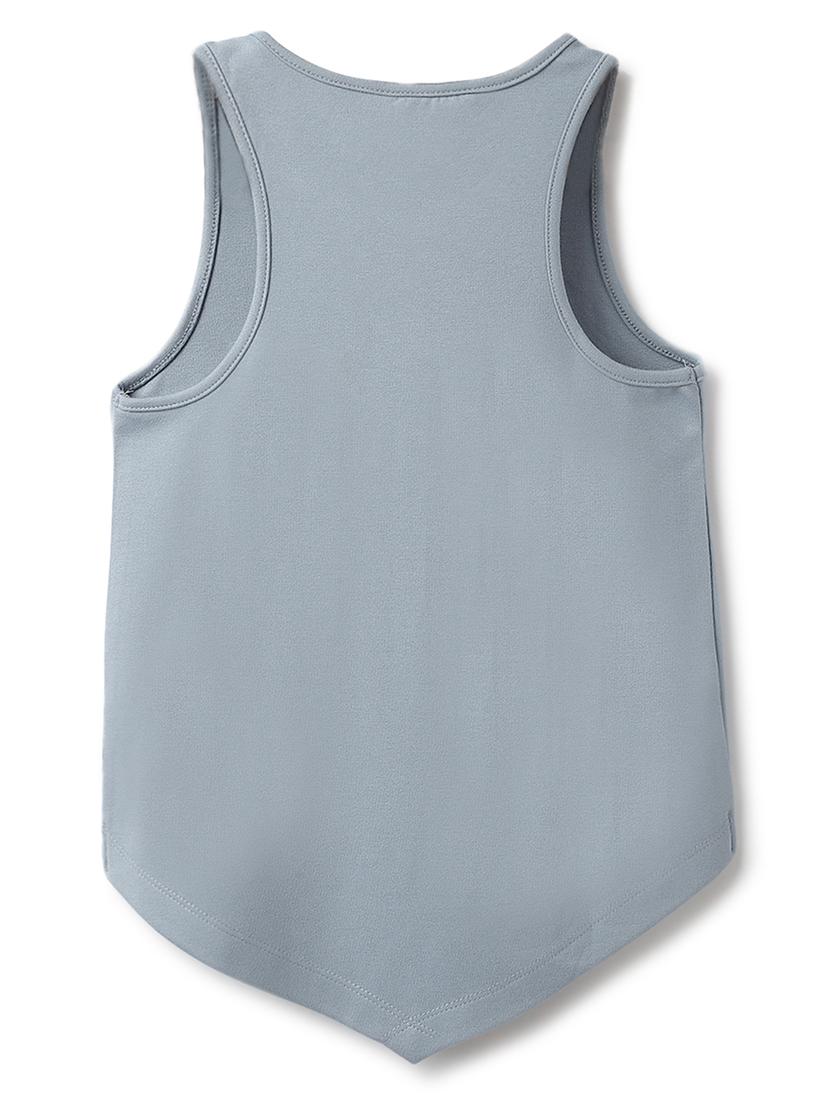 girls printed sleeveless high low top - 21963303 - Standard Image - 1
