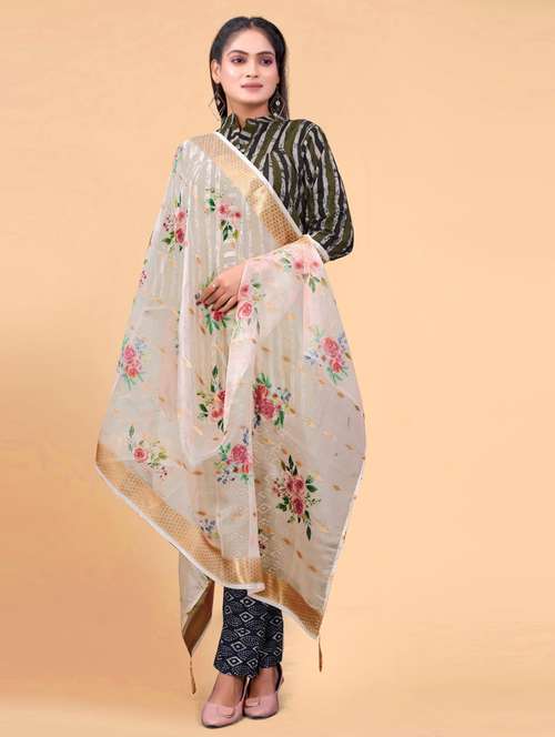 women printed casual wear dupatta