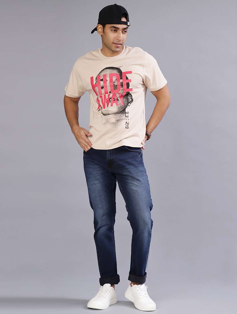 men washed mid rise full length jeans - 21964206 -  Standard Image - 4