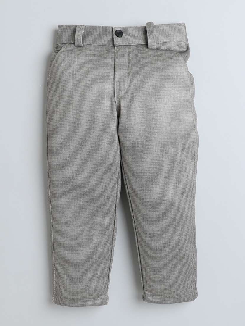 boys printed  t-shirt and trouser with blazer set - 21964338 -  Standard Image - 4