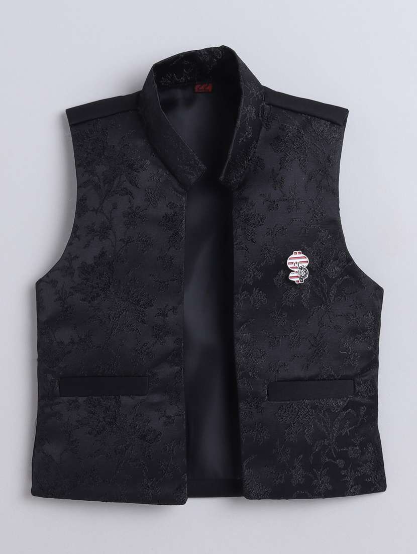 boys self designed waistcoat and trouser set - 21964354 -  Standard Image - 1