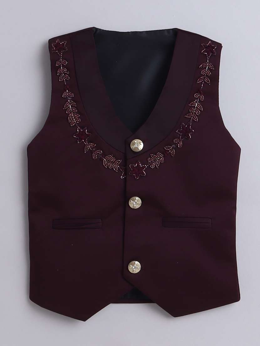 boys embellished waistcoat and trouser set - 21964387 -  Standard Image - 1