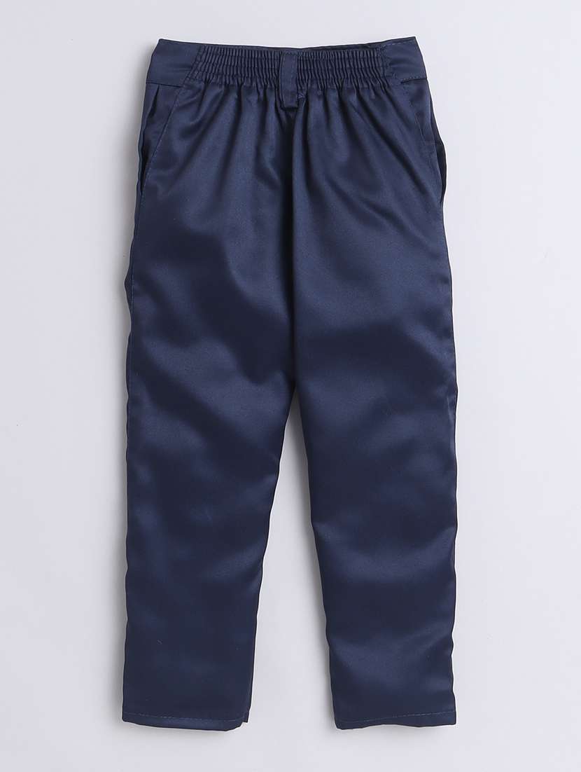 navy blue polyester suit sets twin & dungree - 21964412 -  Standard Image - 4