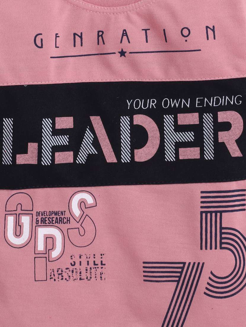 boys printed t-shirt & shorts casual wear set - 21964576 -  Standard Image - 4