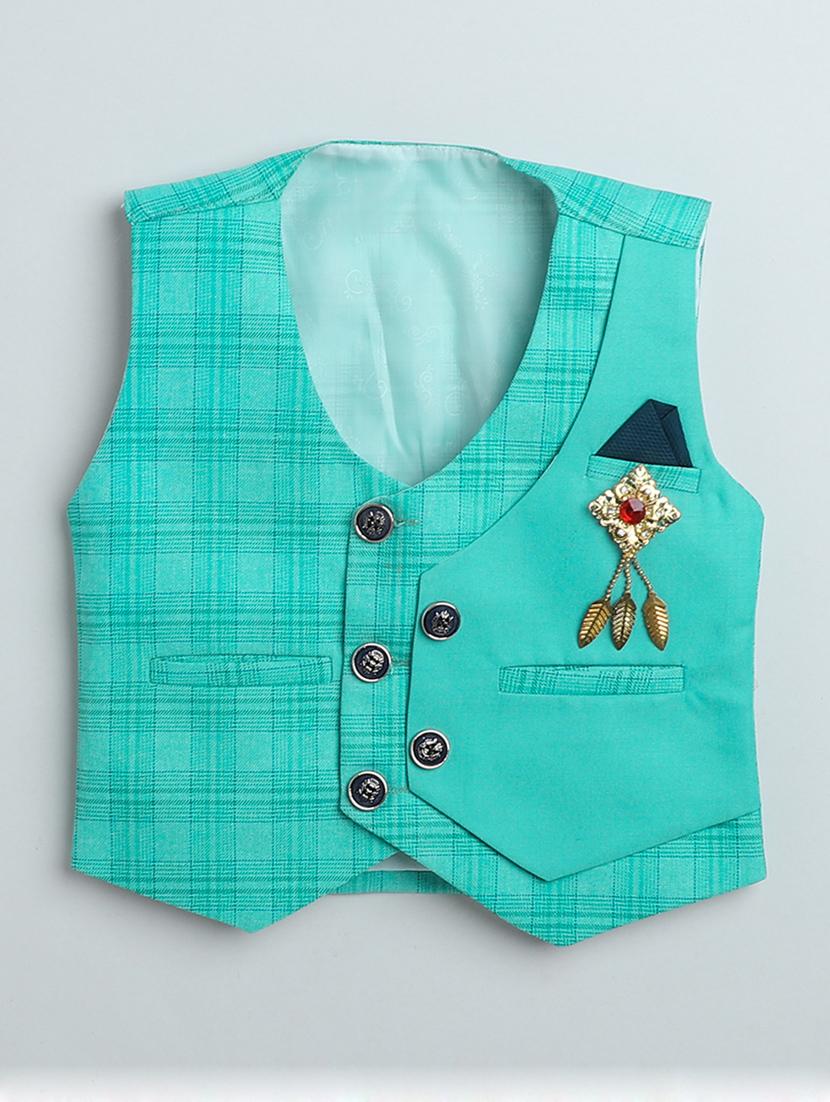 boys shirt and trouser with waistcoat and bow tie - 21964674 - Standard Image - 1