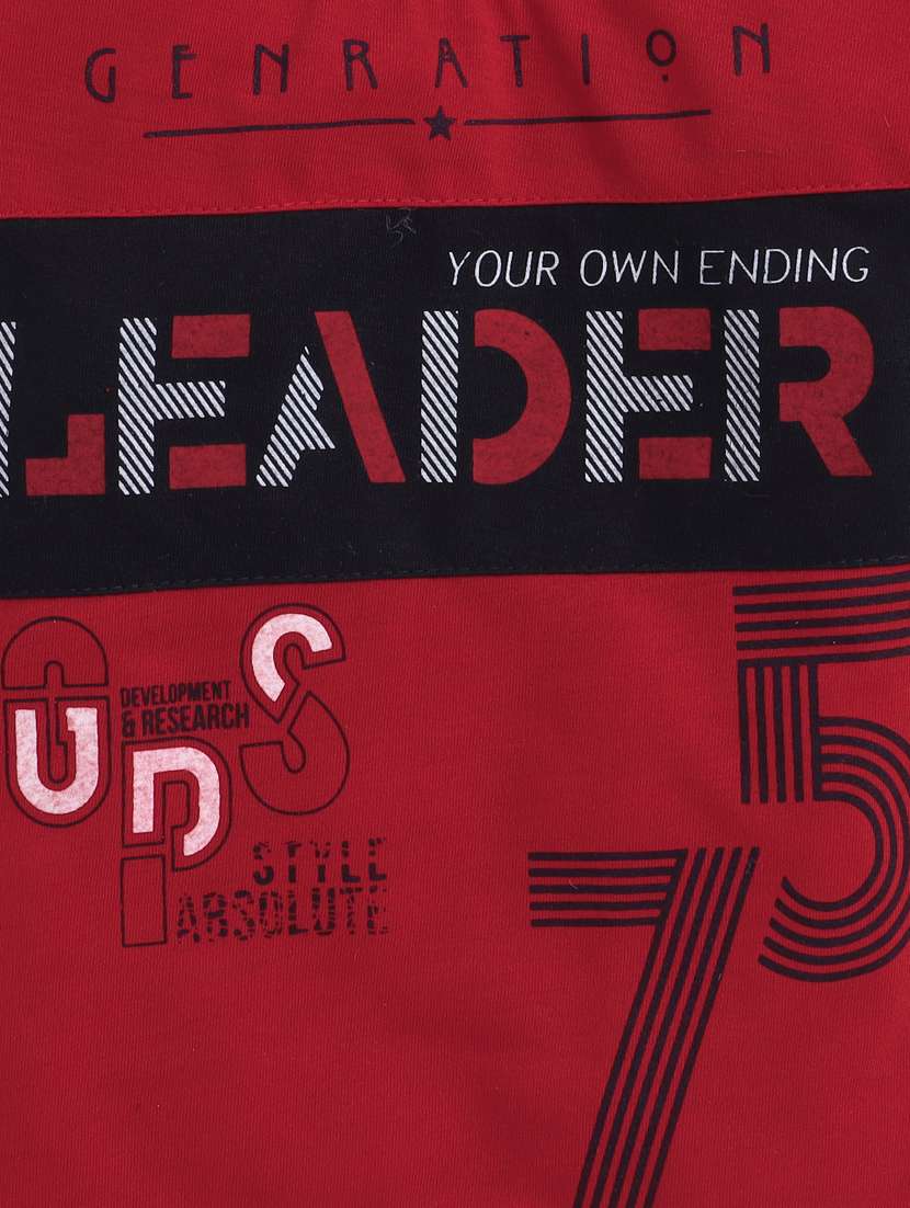 boys printed t-shirt & shorts casual wear set - 21964709 -  Standard Image - 4