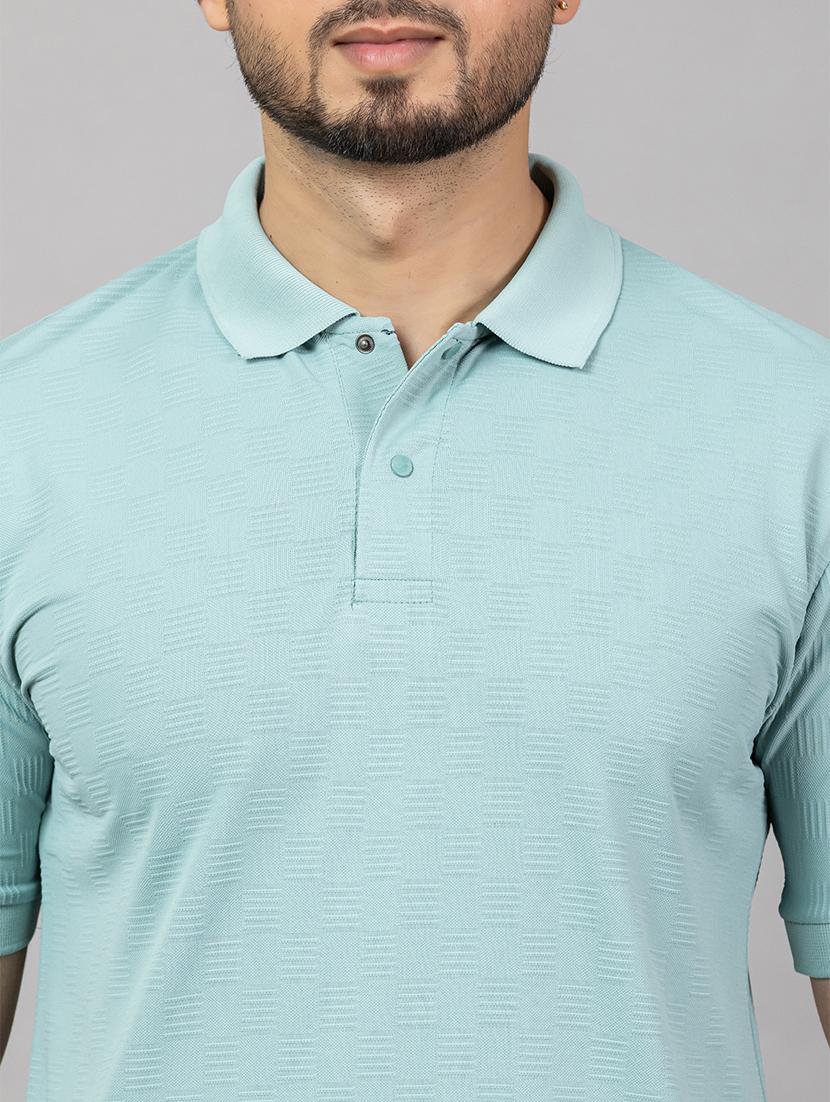 men self design short sleeve regular fit polo t-shirt - 21964799 - Standard Image - 4