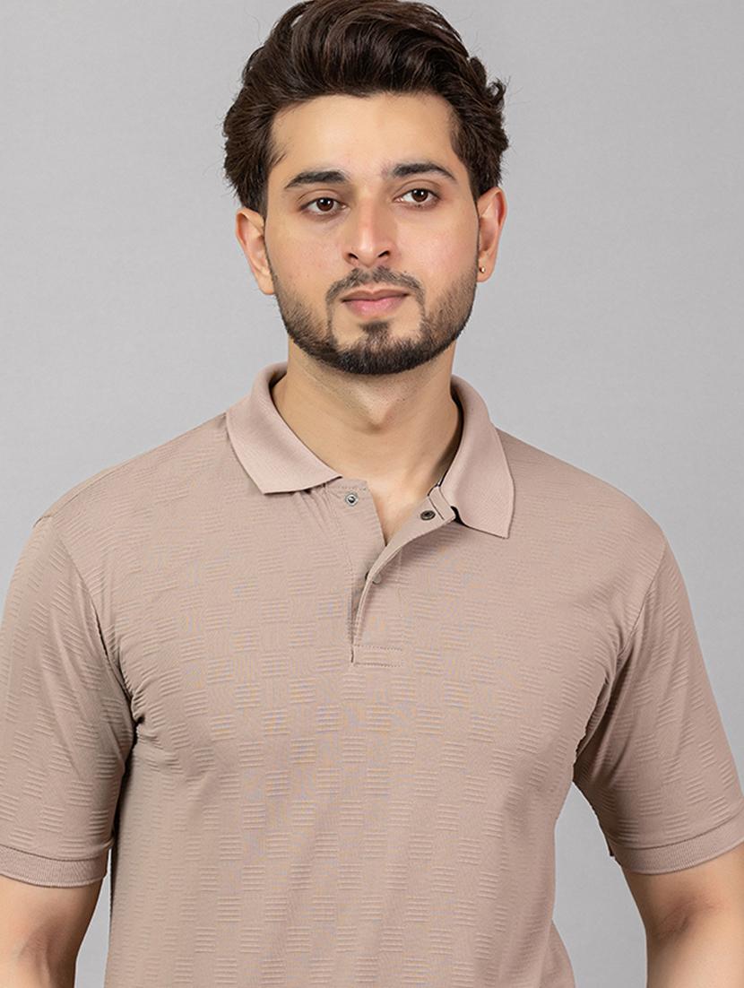 men self design short sleeve regular fit polo t-shirt - 21964800 -  Standard Image - 1