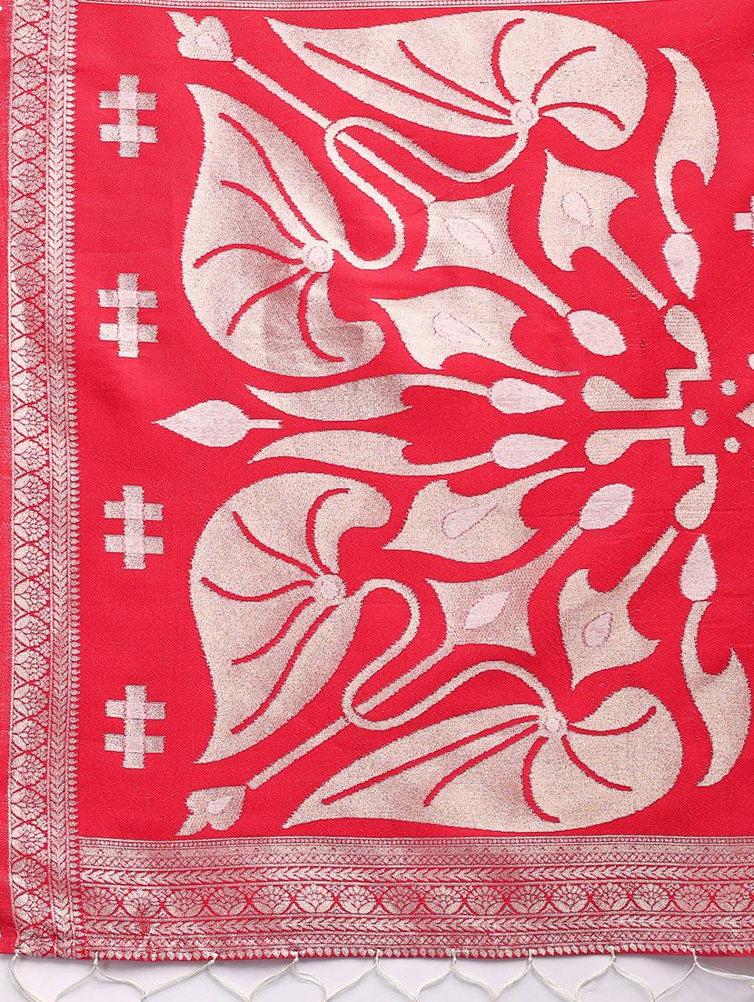 women self design bordered saree with blouse - 21964875 - Standard Image - 6