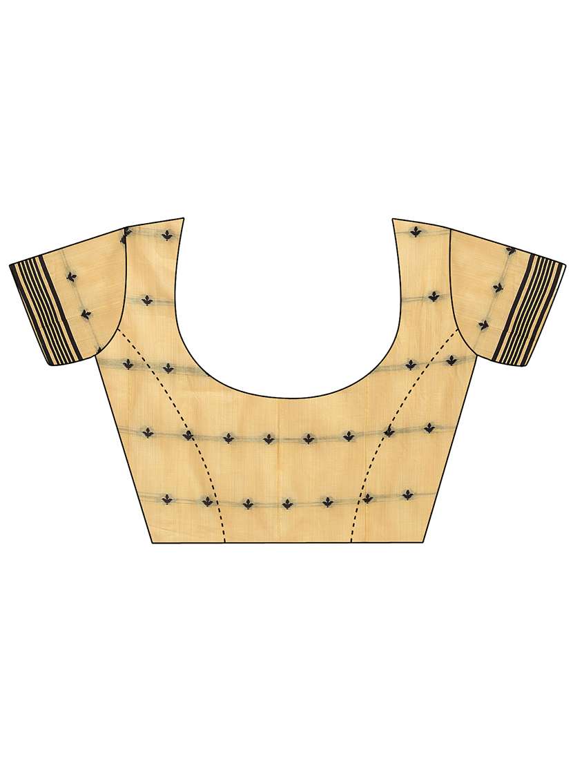 women floral bordered saree with blouse - 21964879 -  Standard Image - 6