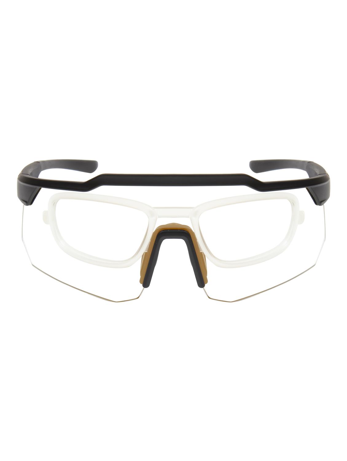 men's black wrap-around frame sports sunglasses - 21964954 - Standard Image - 6