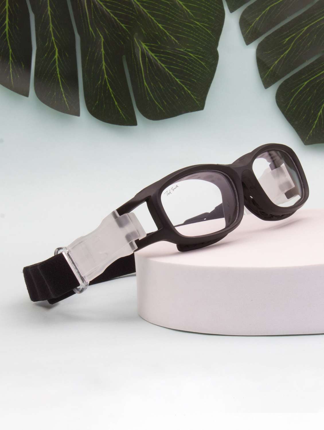 unisex black oval sports sunglasses - 21964963 -  Zoom Image - 0