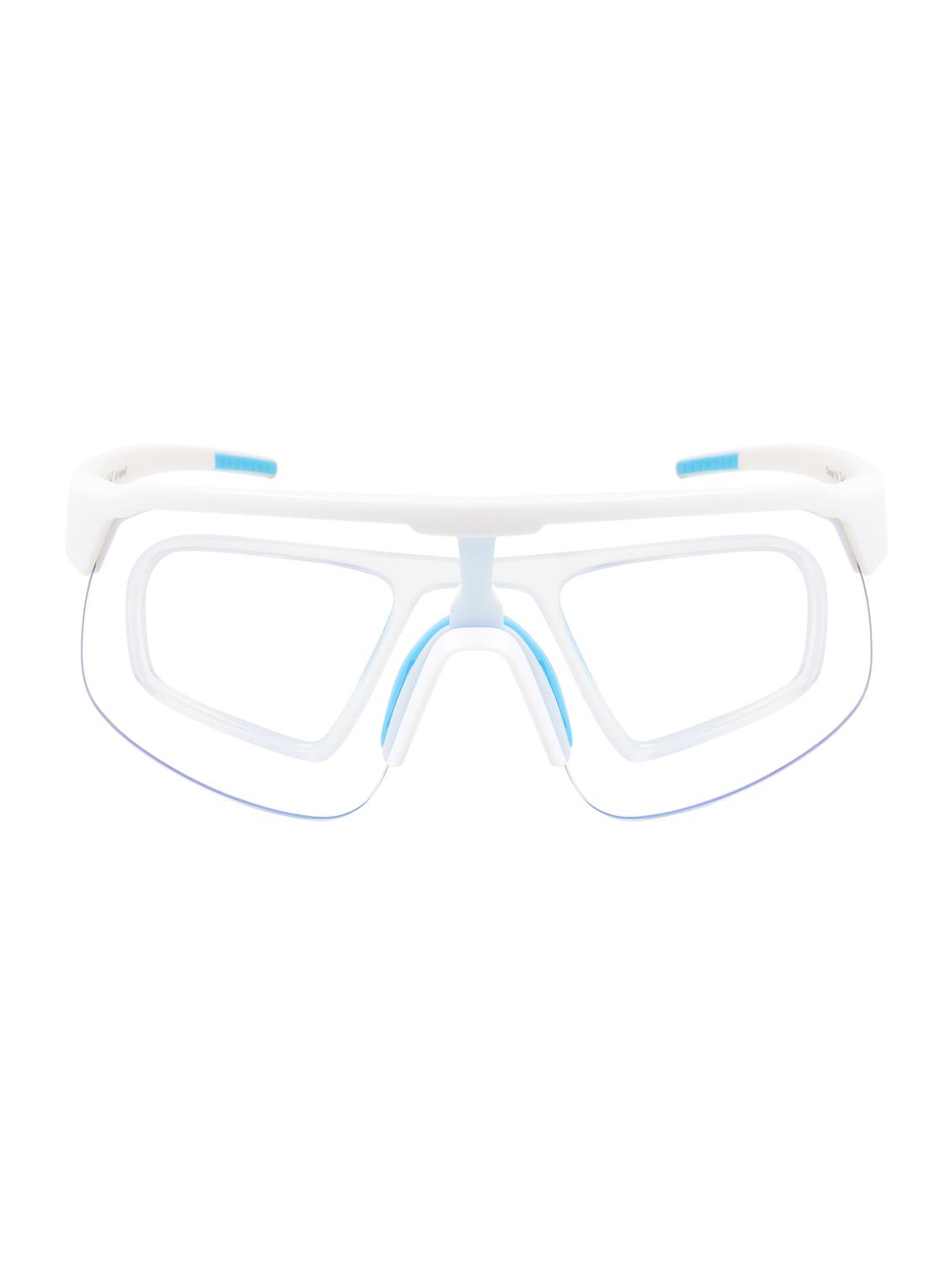 unisex white sports shooting glasses - 21964967 - Standard Image - 6