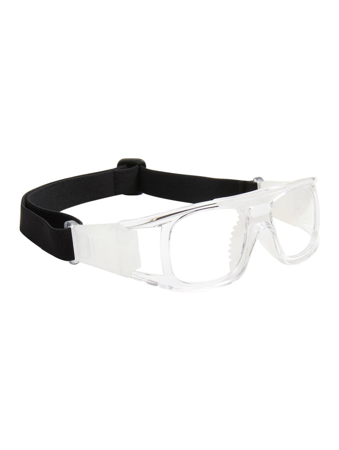 unisex transparent wrap around sports sunglasses - 21964968 - Standard Image - 4
