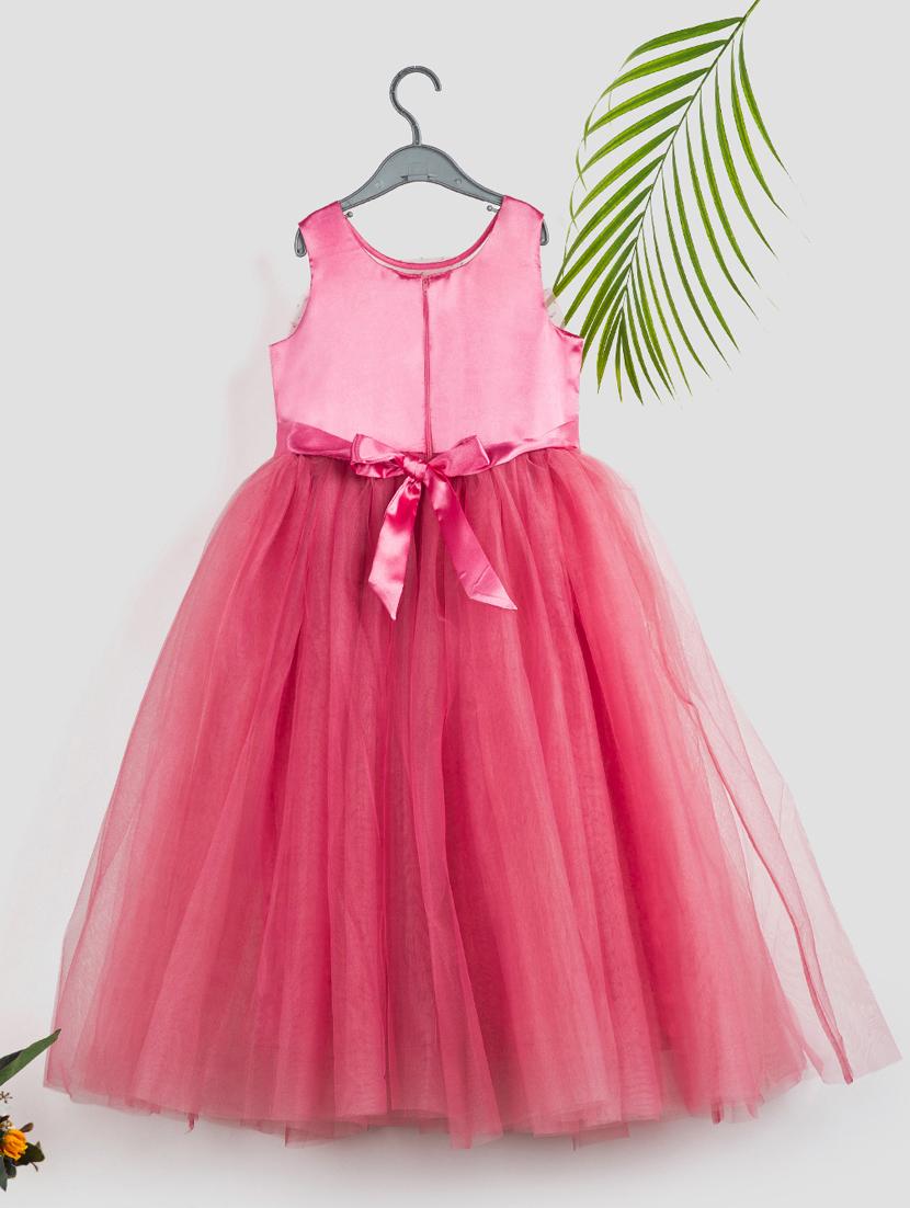 girls embellished sleeveless party gown - 21964980 -  Standard Image - 1