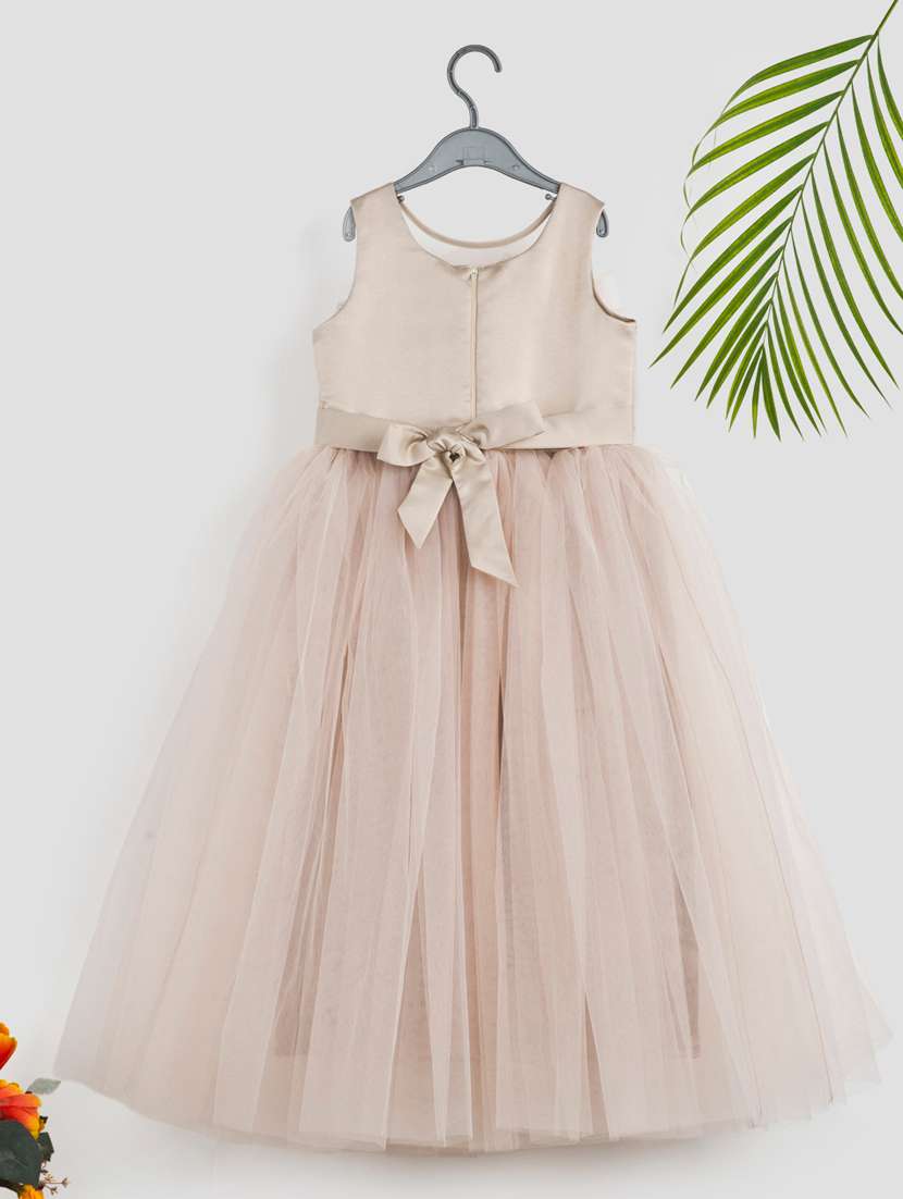 girls embellished sleeveless party gown - 21964982 -  Standard Image - 1