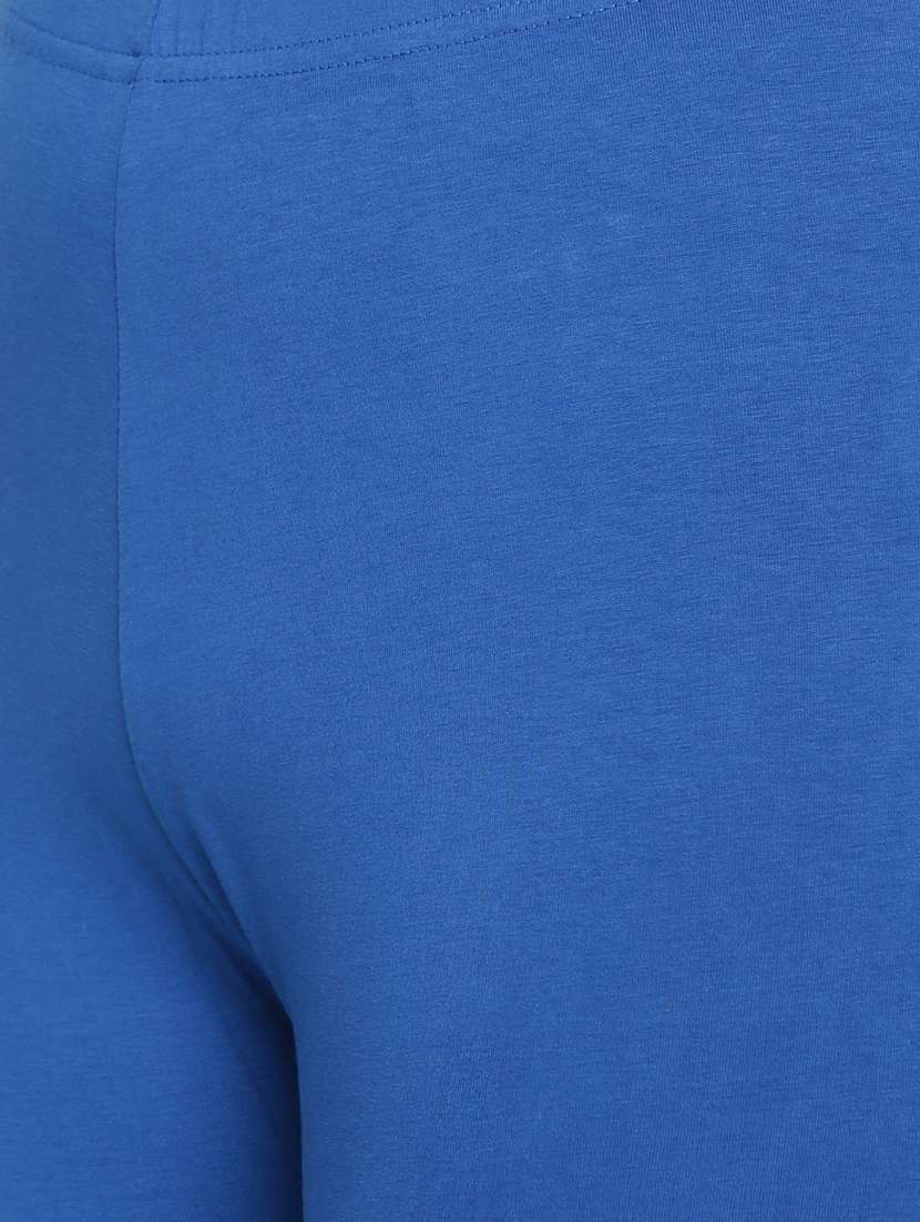 women solid mid rise full length legging - 21965130 -  Standard Image - 4