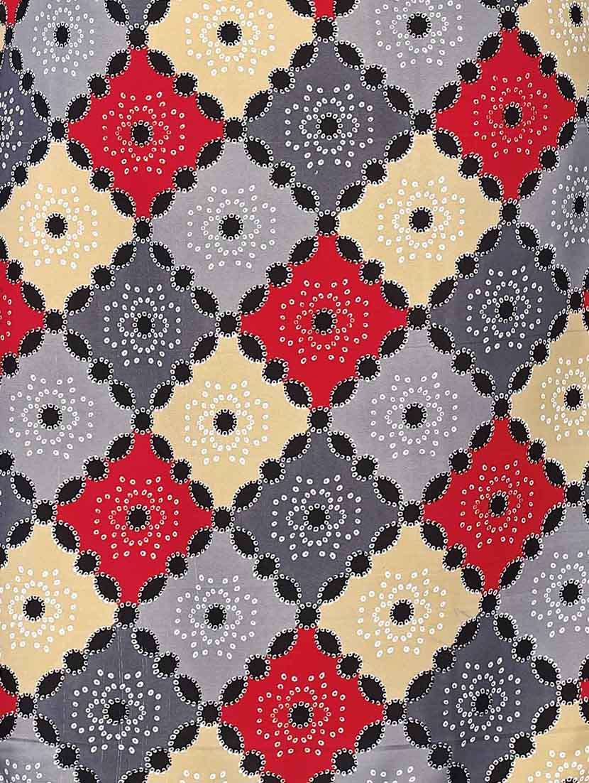 women printed three quarter sleeve straight kurta - 21965901 -  Standard Image - 4