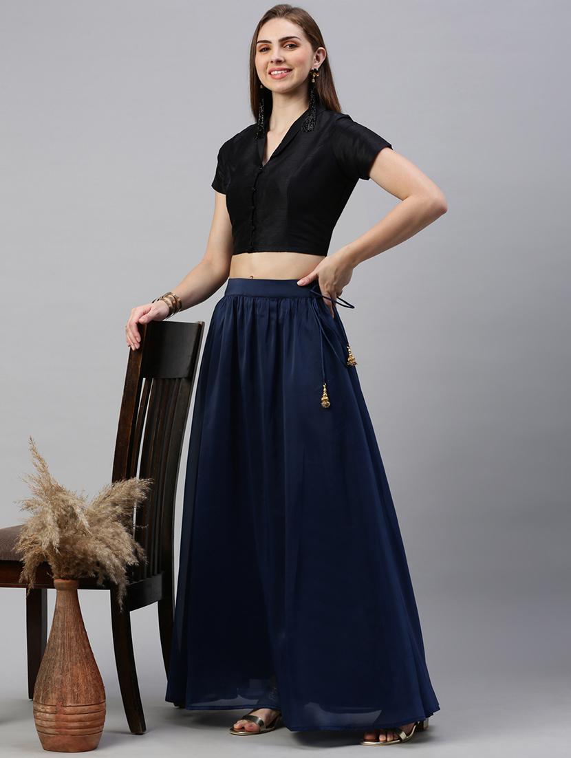 women solid short sleeve stitched blouse - 21966137 - Standard Image - 4