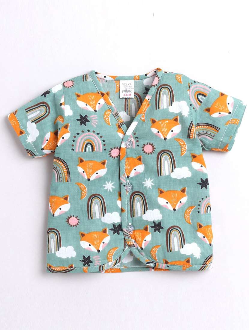 boys pack of 3 printed short sleeve vest - 21966152 -  Standard Image - 1
