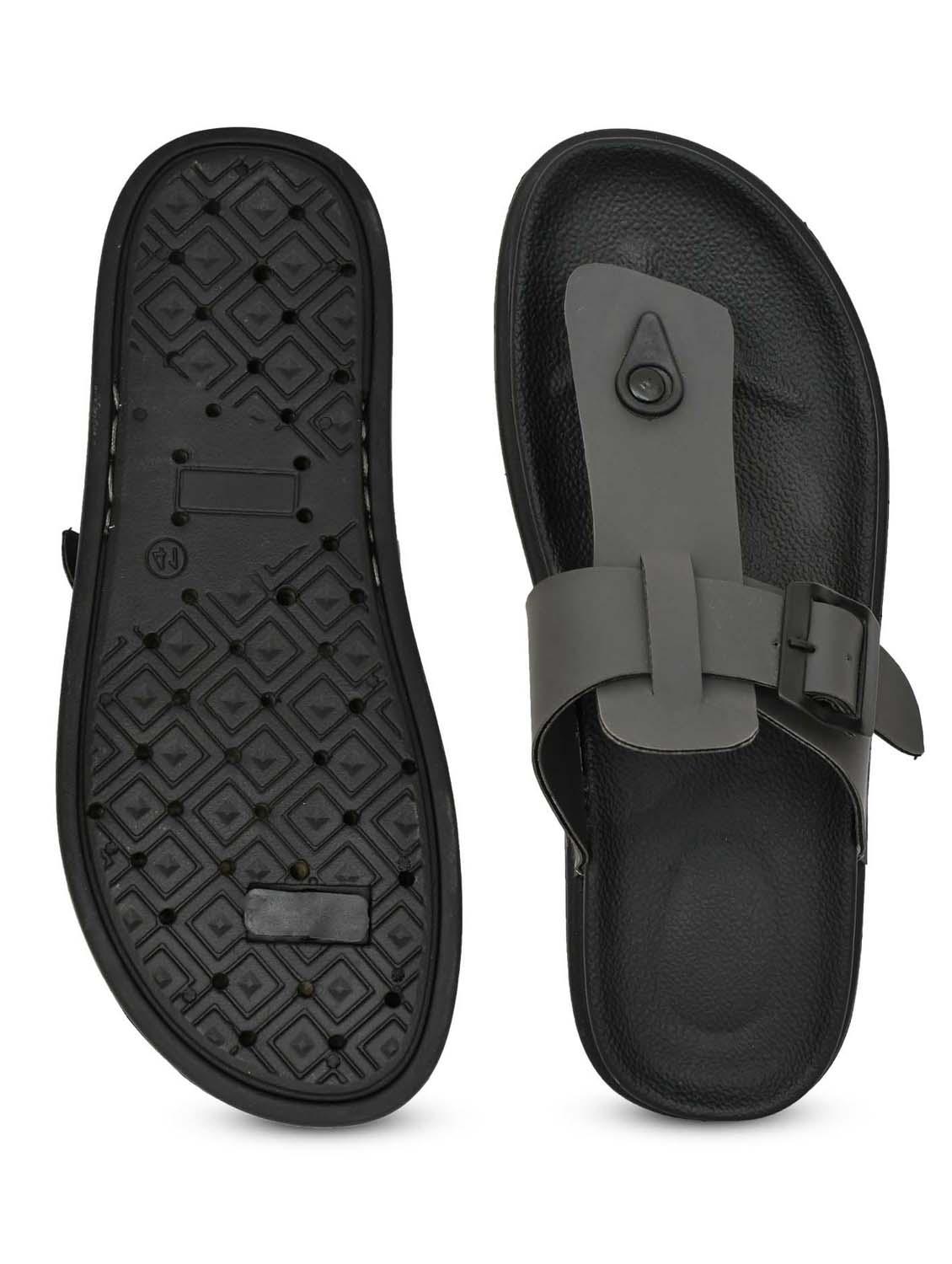 men solid toe separator sandal - 21966219 - Standard Image - 4