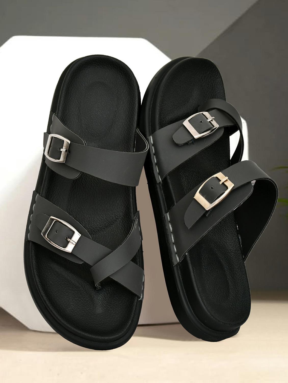 men solid toe separator sandal - 21966220 -  Standard Image - 1