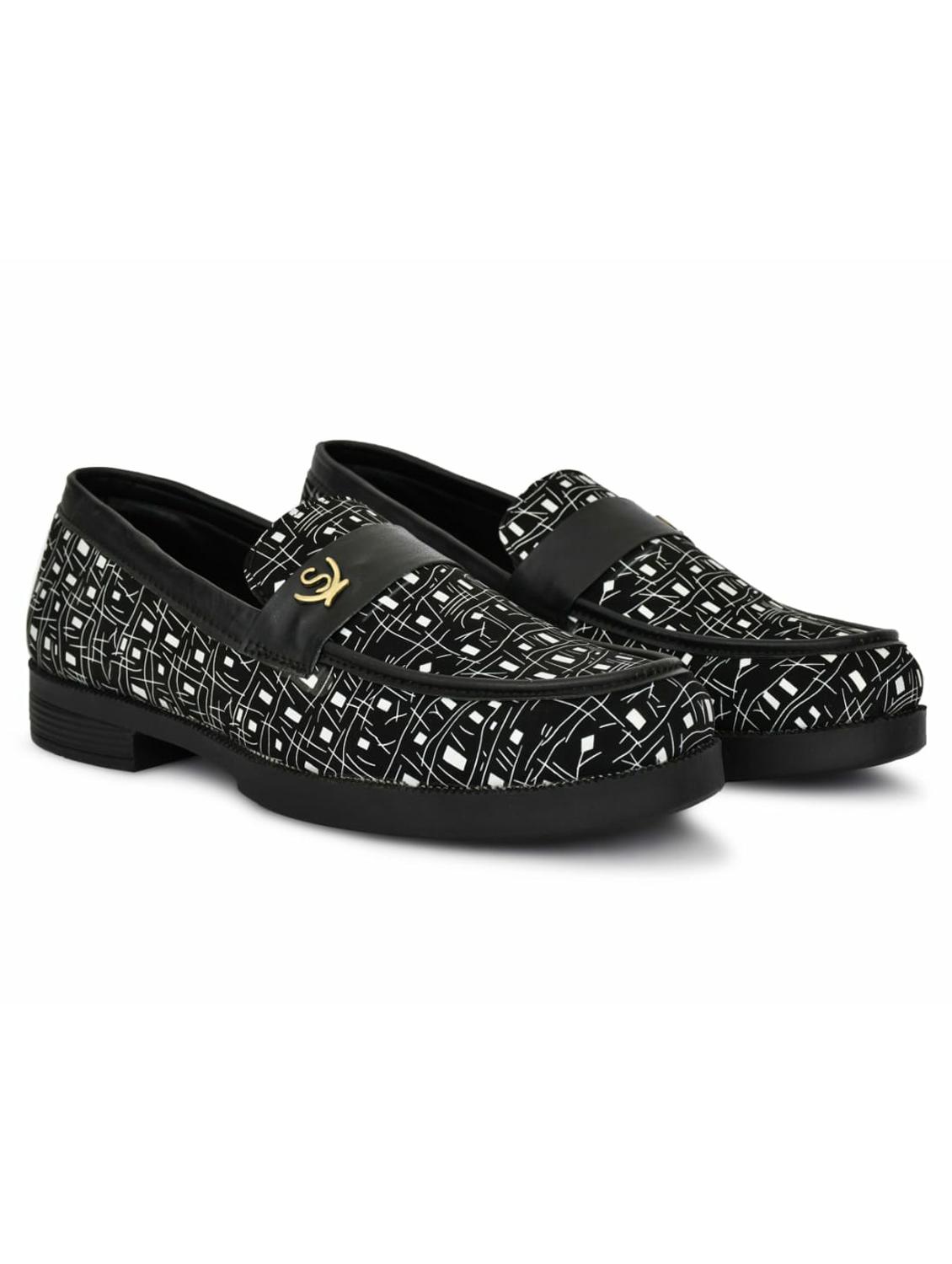 men printed slip on loafer - 21966221 - Standard Image - 1