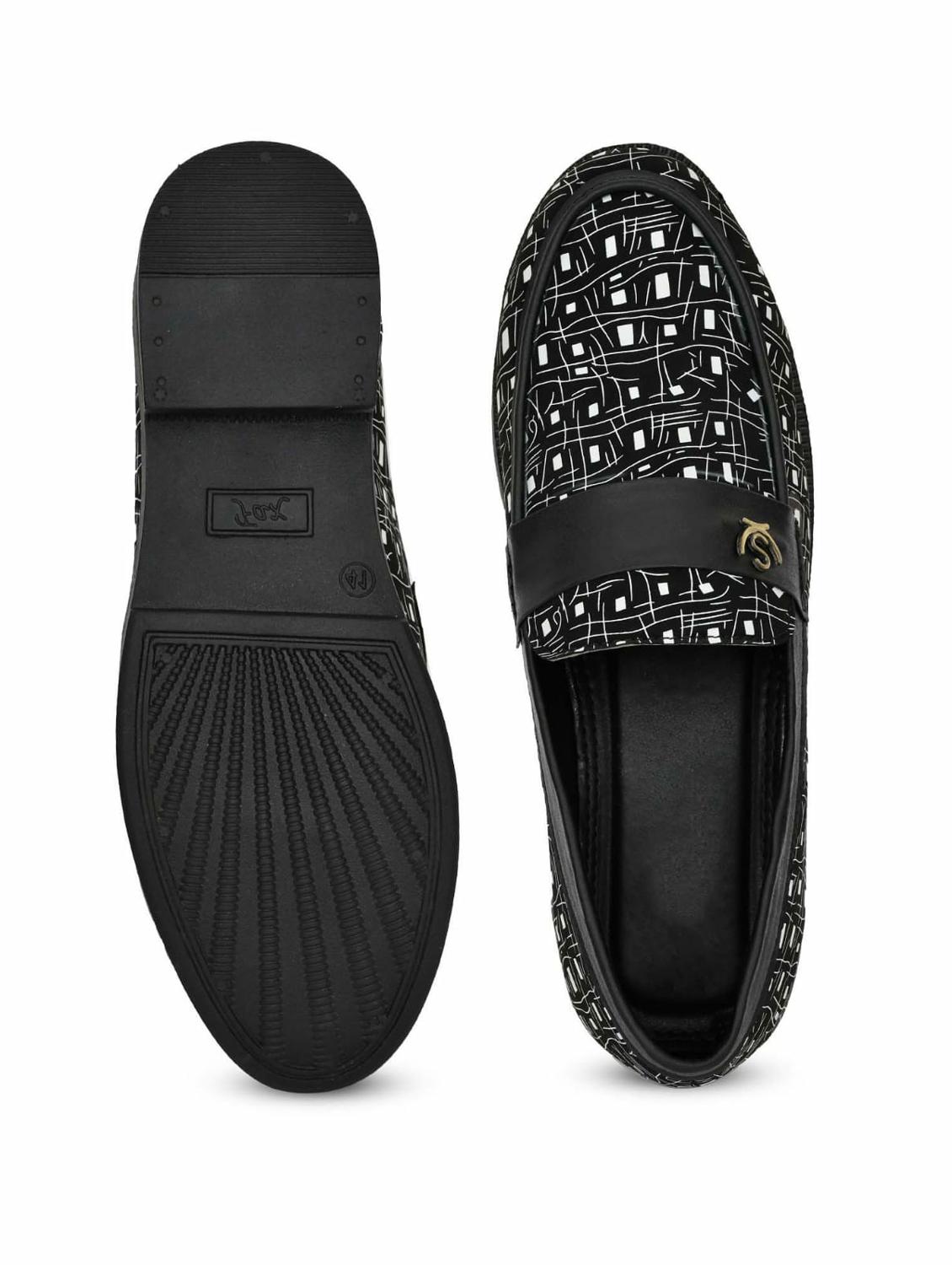 men printed slip on loafer - 21966221 - Standard Image - 4