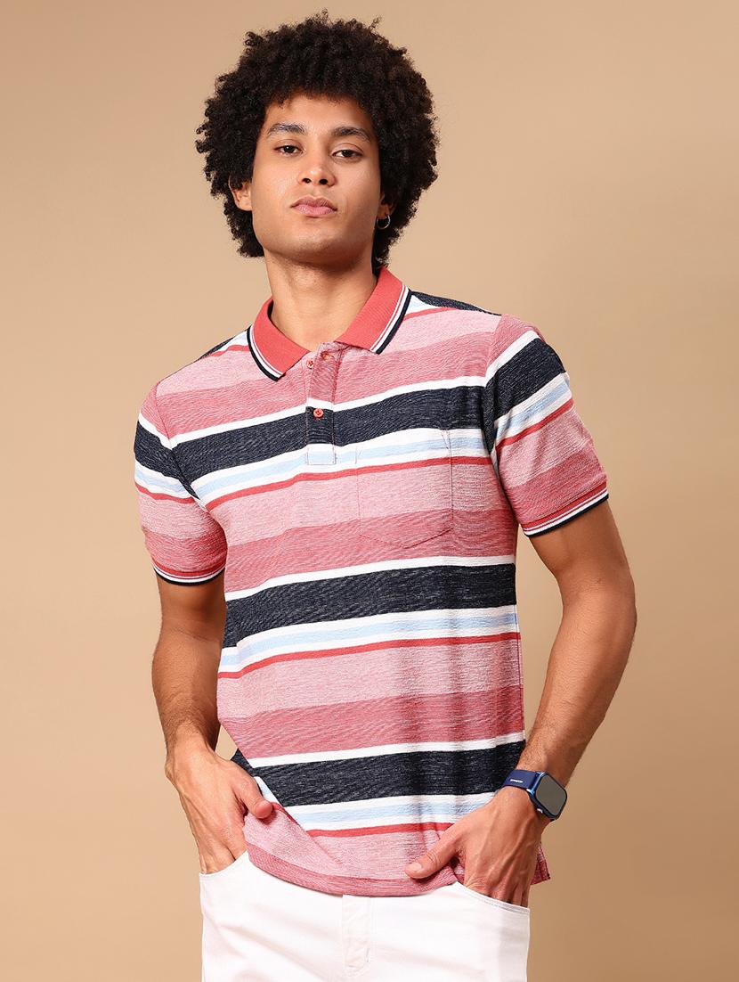 rust poly cotton plain tshirt - 21966590 - Standard Image - 1