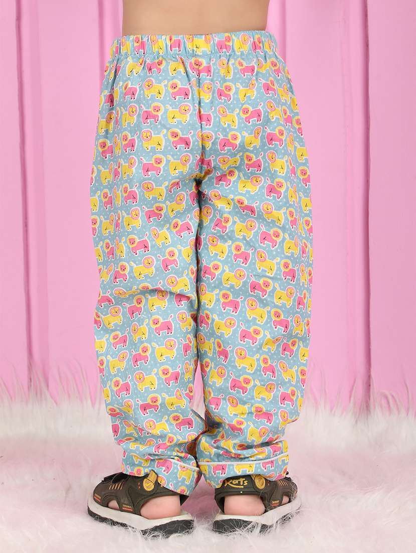 boys printed long sleeve pyjama set nightwear - 21966798 -  Standard Image - 6