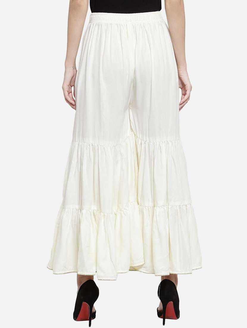 women solid mid rise sharara - 21966918 -  Standard Image - 1