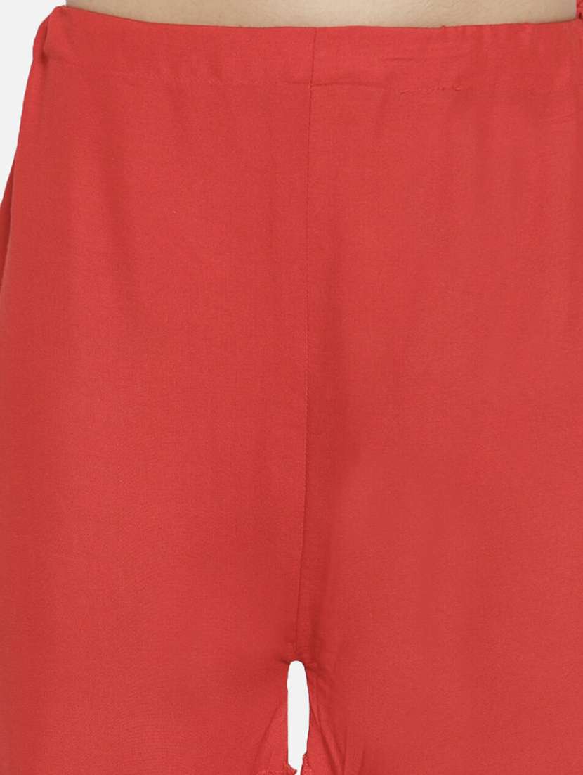 women solid mid rise sharara - 21966925 -  Standard Image - 4