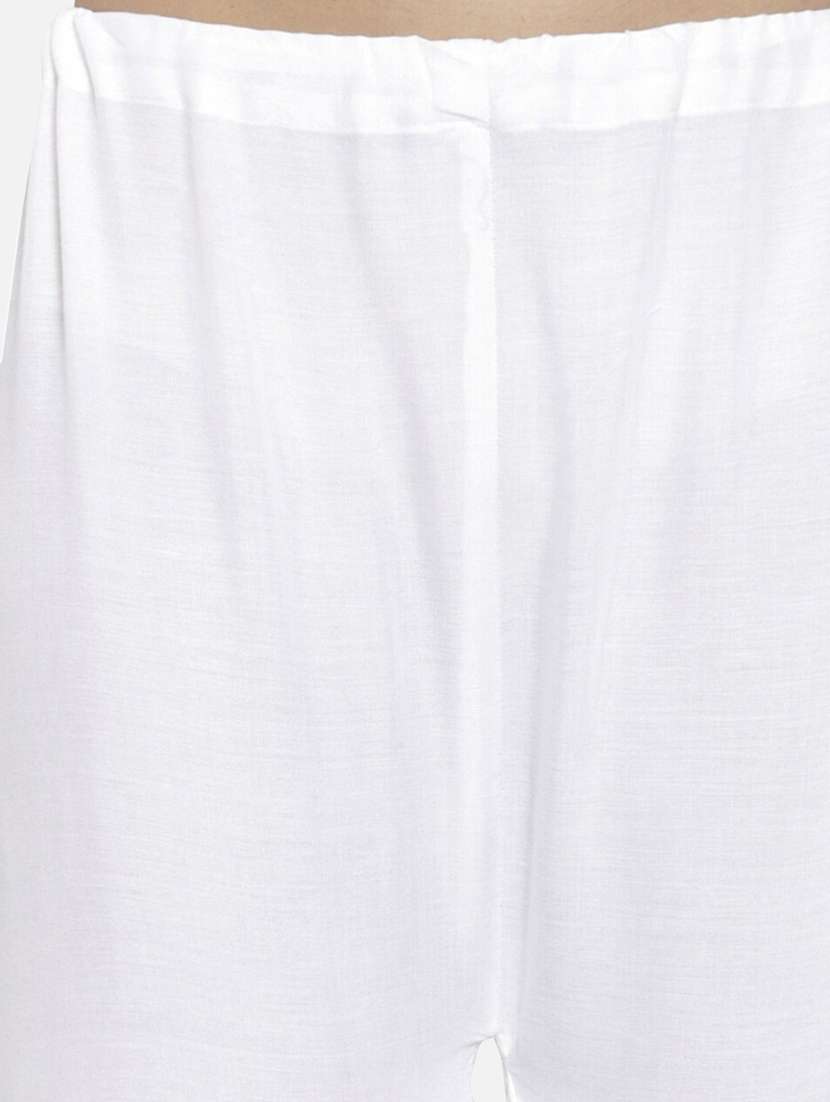 women solid mid rise sharara - 21966927 -  Standard Image - 4