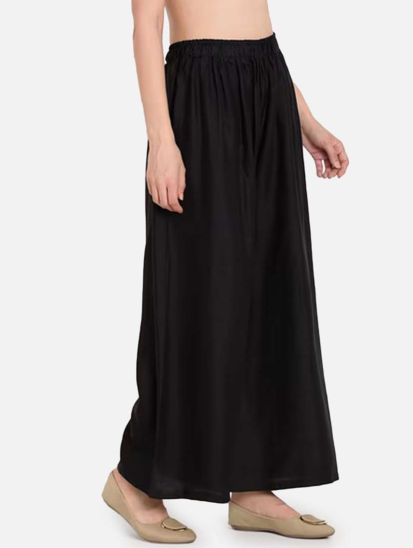 women solid mid rise flared palazzo - 21966980 -  Standard Image - 1