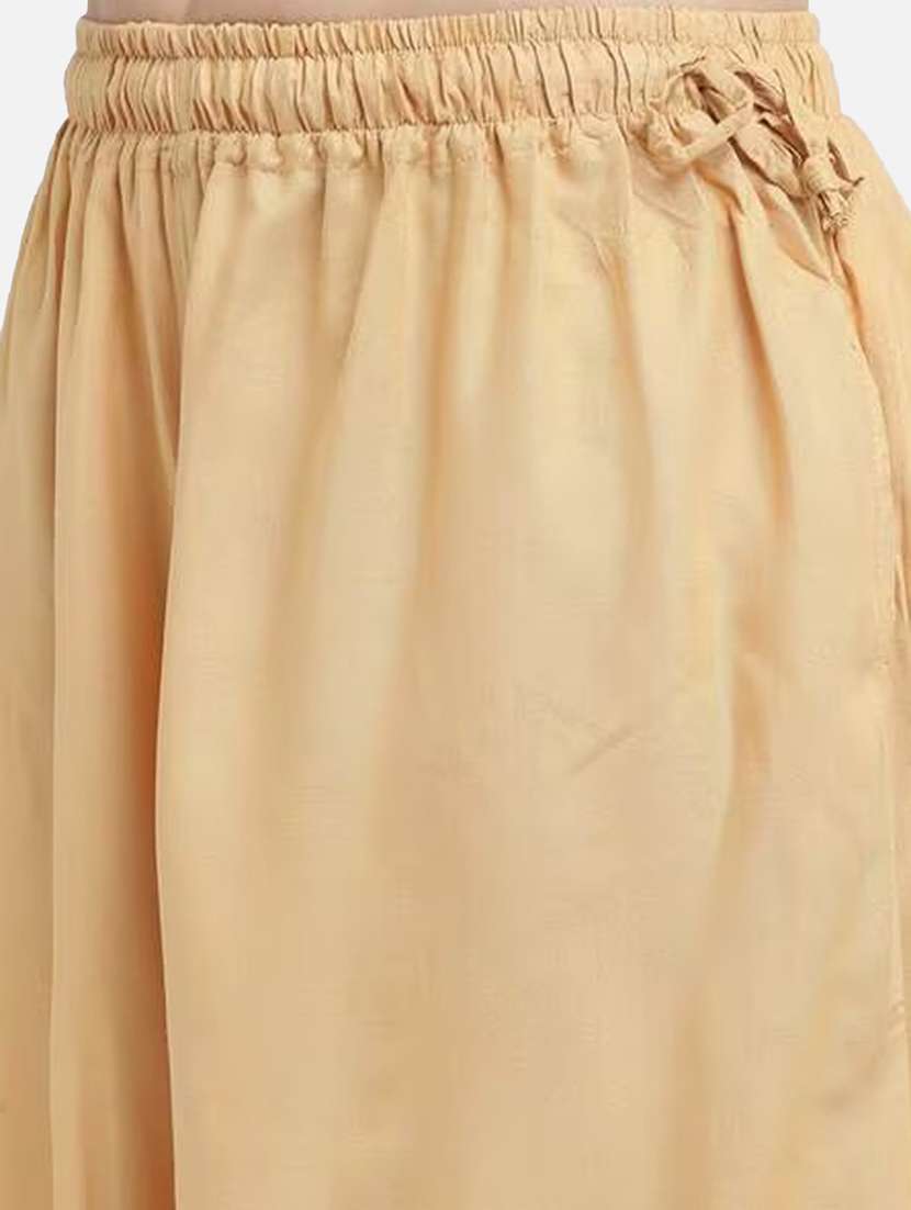 women solid mid rise flared palazzo - 21967039 -  Standard Image - 4