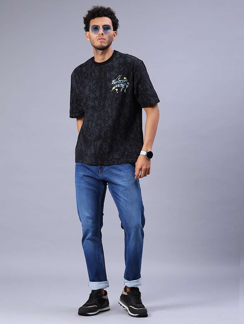men washed mid rise full length jeans - 21967820 -  Standard Image - 4