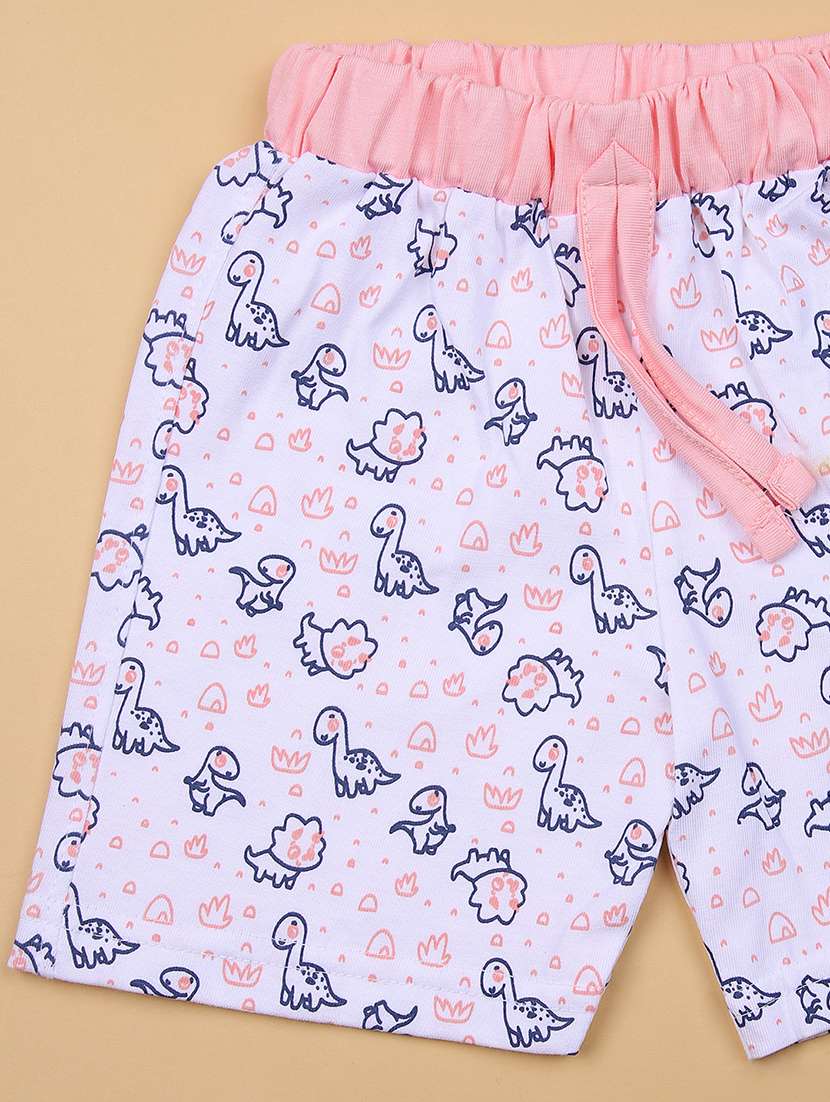 boys printed t-shirt & shorts twin set  - 21967848 -  Standard Image - 4