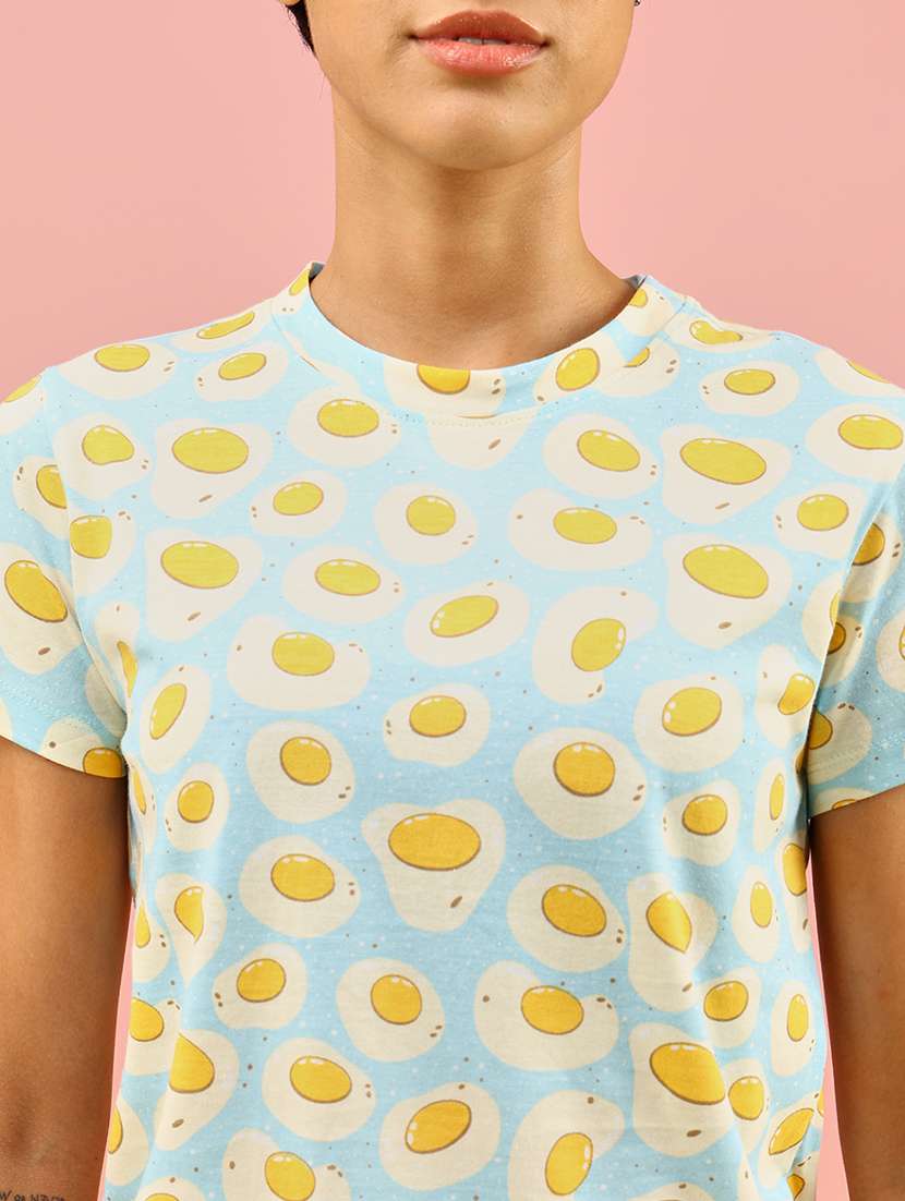 women printed nightwear pyjama set - 21967935 -  Standard Image - 4