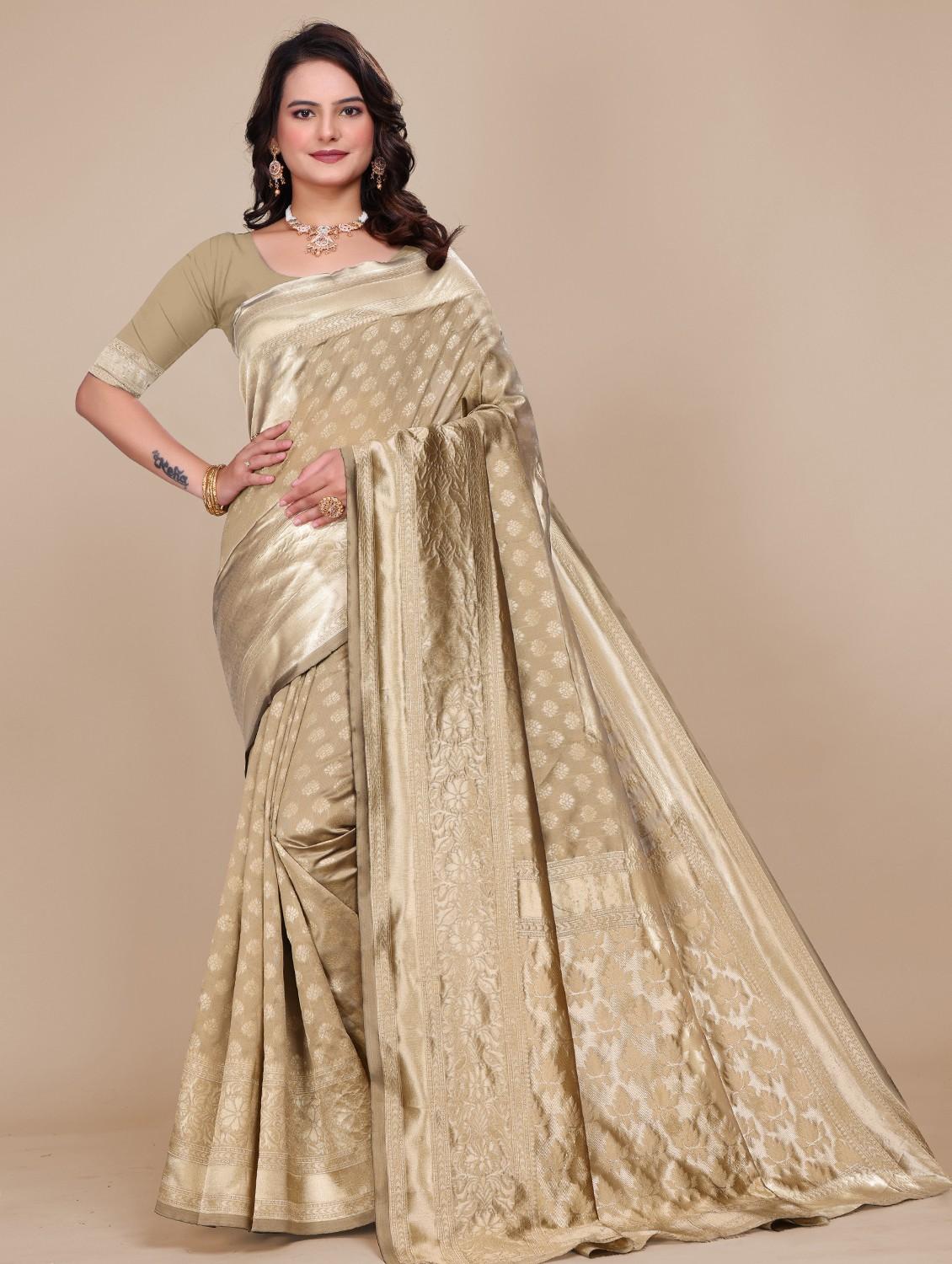 women self design banarasi saree with blouse - 21967982 -  Standard Image - 1