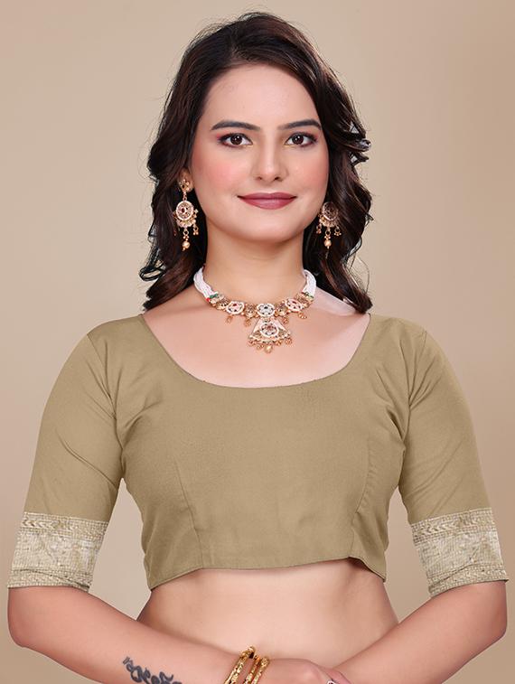 women self design banarasi saree with blouse - 21967982 - Standard Image - 4