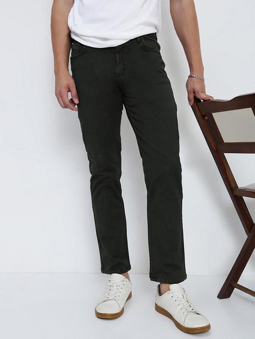 men solid mid rise slim fit jean - 21968058 - Standard Image - 0